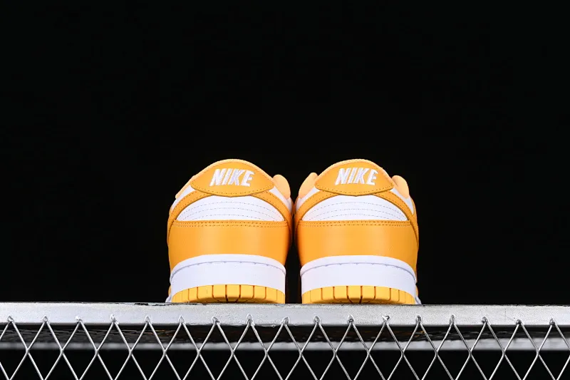 All categories Nk SB Dunk series Nk SB Dunk Low low-top sneakers Nk Dunk Low SB dunk series white and yellow color low-top casual sports skateboard shoes DD1503-800